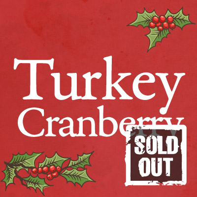Turkey Cranberry Wheat Free Biscuits