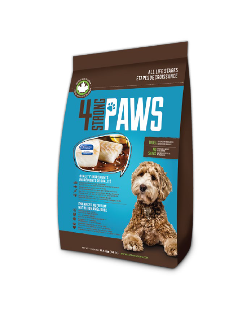 Paws hot sale puppy food