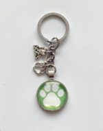 Paw Print Key Chain