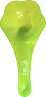 Paw shaped pet food scoop
